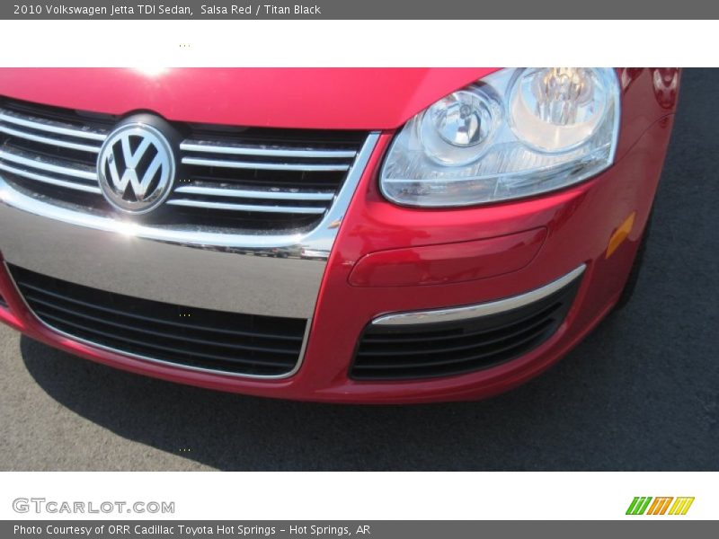 Salsa Red / Titan Black 2010 Volkswagen Jetta TDI Sedan