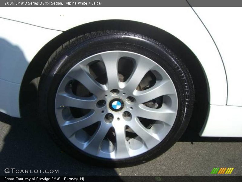 Alpine White / Beige 2006 BMW 3 Series 330xi Sedan