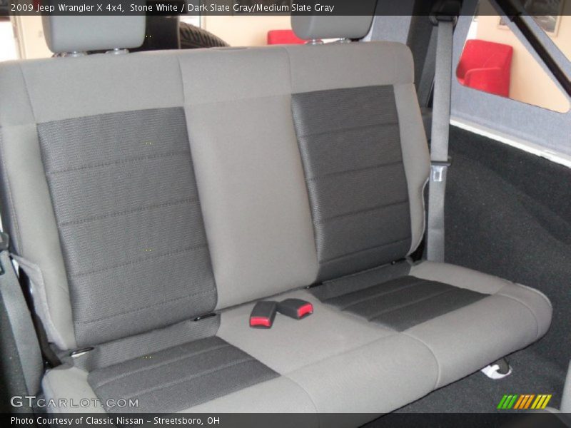 Stone White / Dark Slate Gray/Medium Slate Gray 2009 Jeep Wrangler X 4x4
