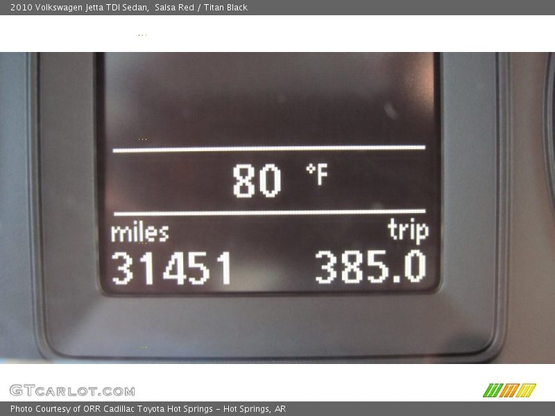 Salsa Red / Titan Black 2010 Volkswagen Jetta TDI Sedan
