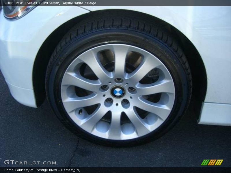 Alpine White / Beige 2006 BMW 3 Series 330xi Sedan