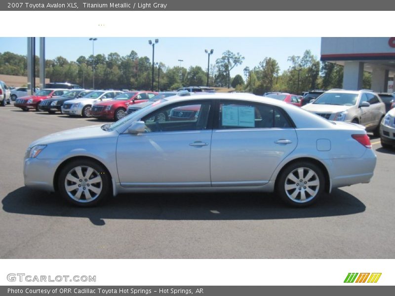 Titanium Metallic / Light Gray 2007 Toyota Avalon XLS