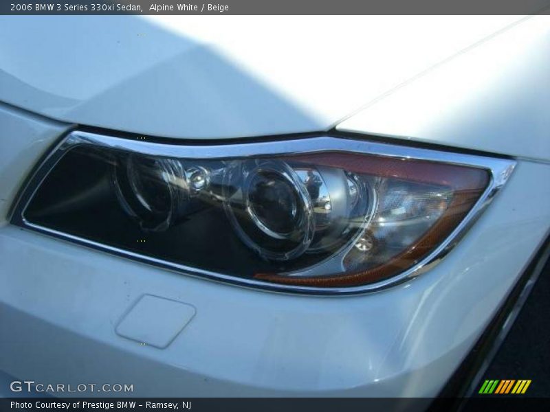 Alpine White / Beige 2006 BMW 3 Series 330xi Sedan