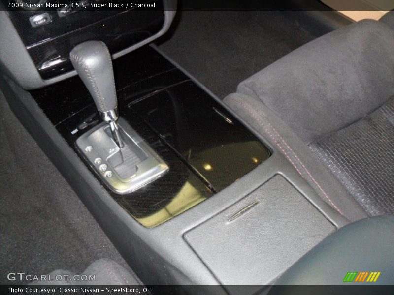 Super Black / Charcoal 2009 Nissan Maxima 3.5 S