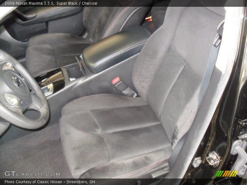 Super Black / Charcoal 2009 Nissan Maxima 3.5 S