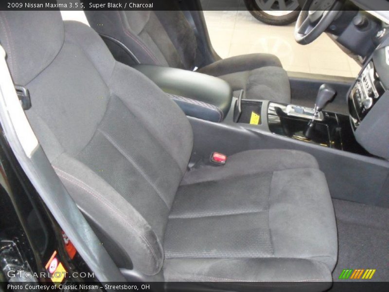 Super Black / Charcoal 2009 Nissan Maxima 3.5 S