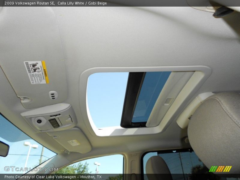 Calla Lilly White / Gobi Beige 2009 Volkswagen Routan SE