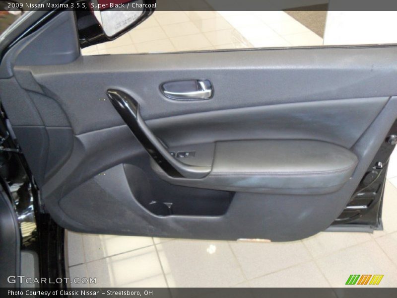 Super Black / Charcoal 2009 Nissan Maxima 3.5 S