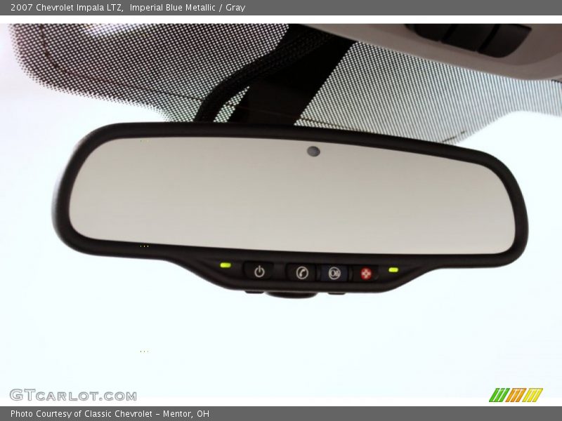 Imperial Blue Metallic / Gray 2007 Chevrolet Impala LTZ