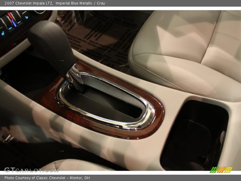 Imperial Blue Metallic / Gray 2007 Chevrolet Impala LTZ