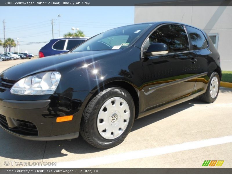 Black / Art Grey 2008 Volkswagen Rabbit 2 Door