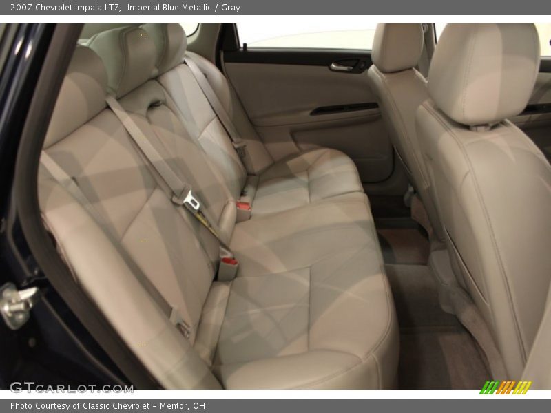 Imperial Blue Metallic / Gray 2007 Chevrolet Impala LTZ