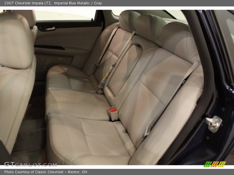 Imperial Blue Metallic / Gray 2007 Chevrolet Impala LTZ