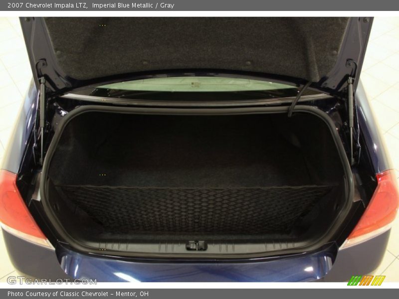 Imperial Blue Metallic / Gray 2007 Chevrolet Impala LTZ