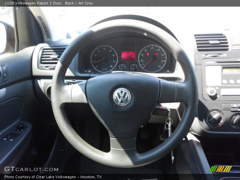 Black / Art Grey 2008 Volkswagen Rabbit 2 Door