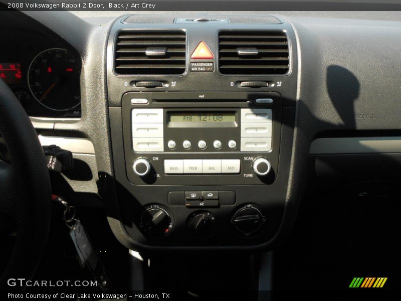 Black / Art Grey 2008 Volkswagen Rabbit 2 Door
