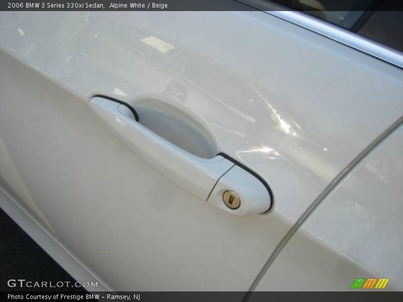 Alpine White / Beige 2006 BMW 3 Series 330xi Sedan
