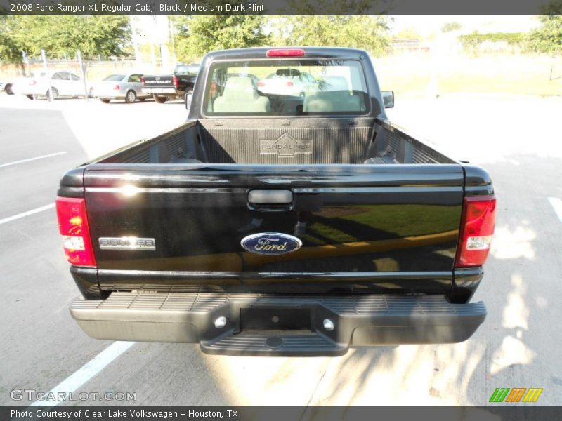 Black / Medium Dark Flint 2008 Ford Ranger XL Regular Cab
