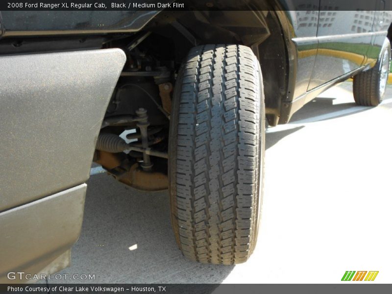 Black / Medium Dark Flint 2008 Ford Ranger XL Regular Cab
