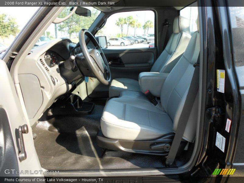 Black / Medium Dark Flint 2008 Ford Ranger XL Regular Cab