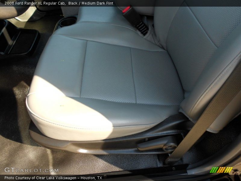 Black / Medium Dark Flint 2008 Ford Ranger XL Regular Cab