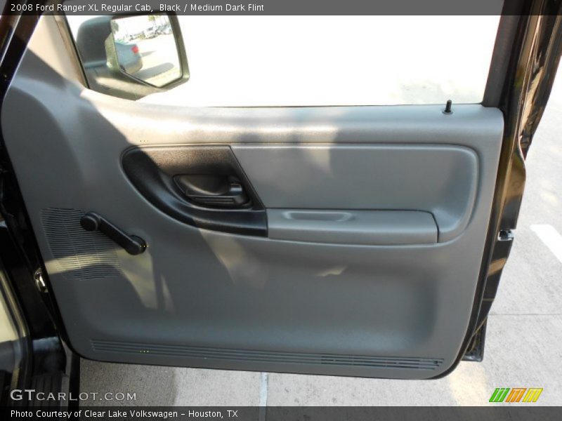 Black / Medium Dark Flint 2008 Ford Ranger XL Regular Cab