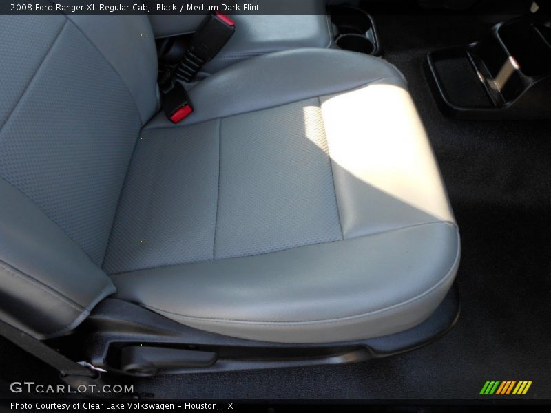 Black / Medium Dark Flint 2008 Ford Ranger XL Regular Cab