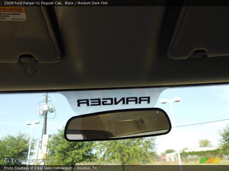 Black / Medium Dark Flint 2008 Ford Ranger XL Regular Cab