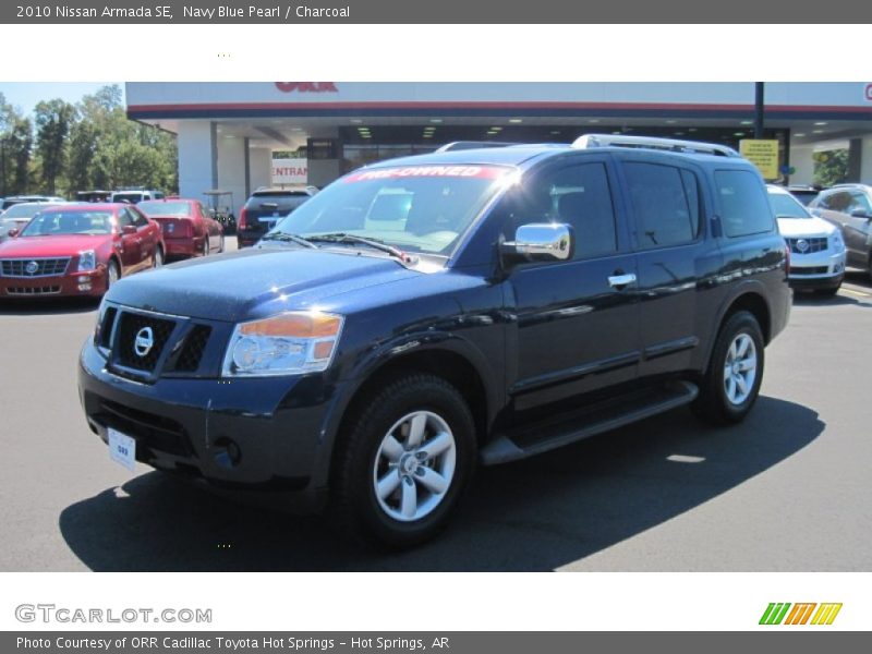 Navy Blue Pearl / Charcoal 2010 Nissan Armada SE