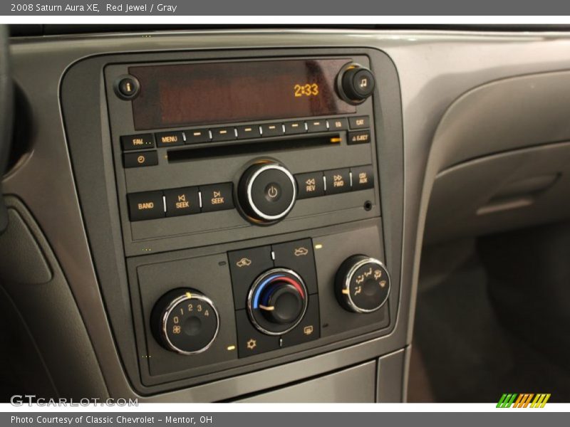 Red Jewel / Gray 2008 Saturn Aura XE
