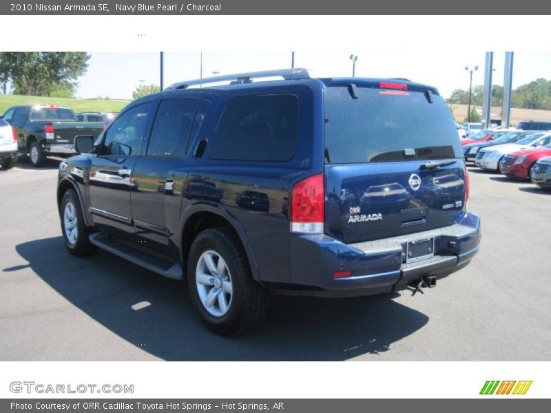 Navy Blue Pearl / Charcoal 2010 Nissan Armada SE