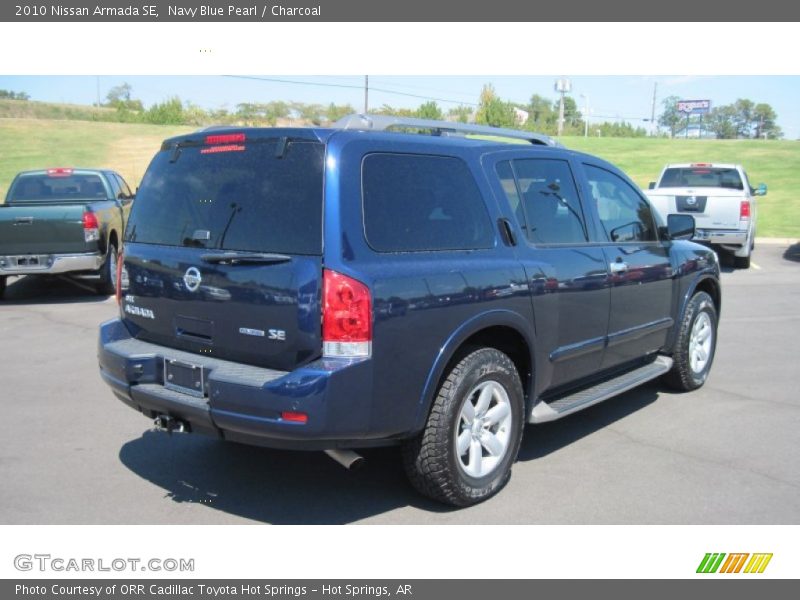 Navy Blue Pearl / Charcoal 2010 Nissan Armada SE