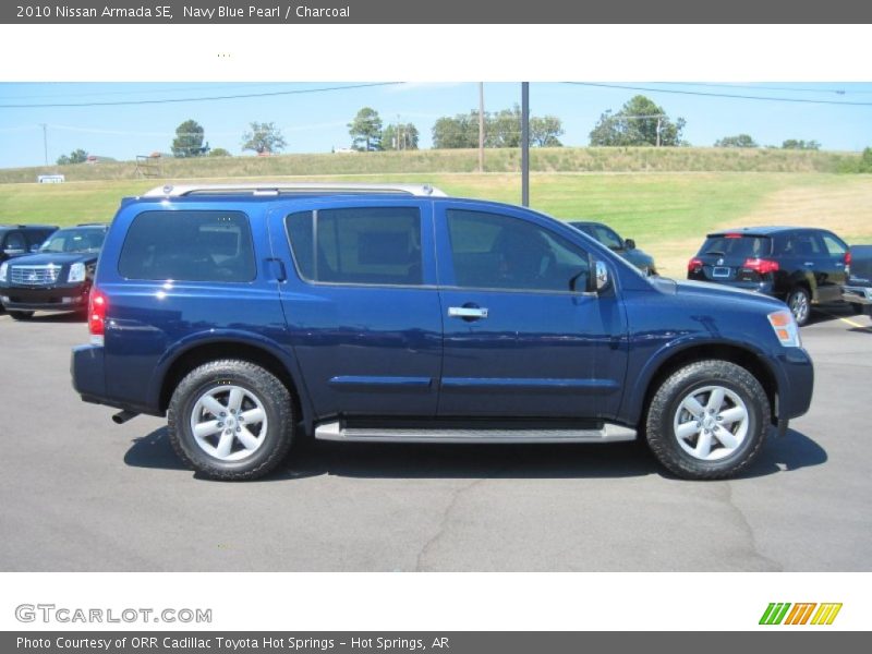 Navy Blue Pearl / Charcoal 2010 Nissan Armada SE
