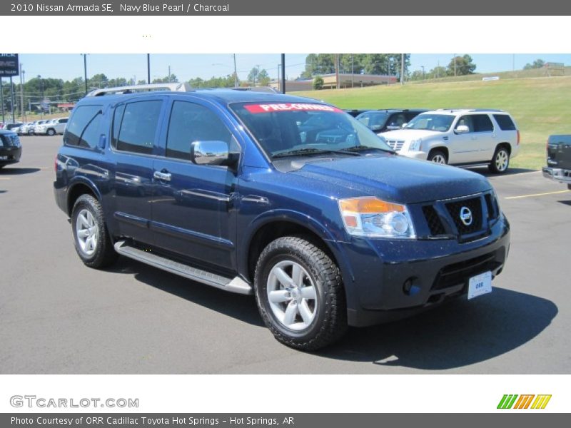 Navy Blue Pearl / Charcoal 2010 Nissan Armada SE