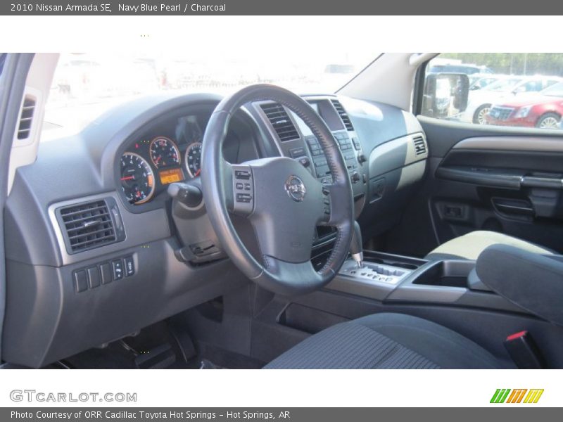 Navy Blue Pearl / Charcoal 2010 Nissan Armada SE