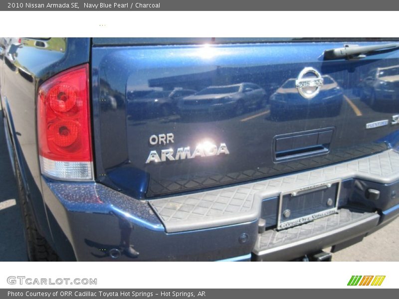 Navy Blue Pearl / Charcoal 2010 Nissan Armada SE