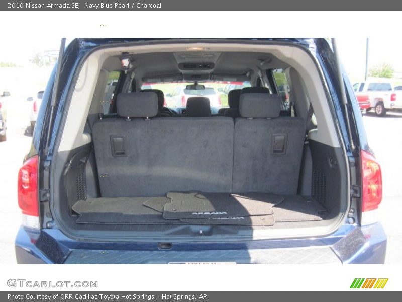 Navy Blue Pearl / Charcoal 2010 Nissan Armada SE