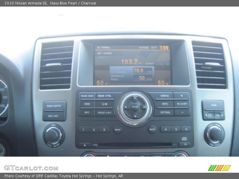 Navy Blue Pearl / Charcoal 2010 Nissan Armada SE