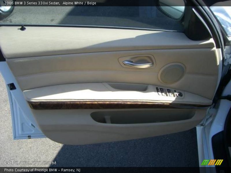 Alpine White / Beige 2006 BMW 3 Series 330xi Sedan