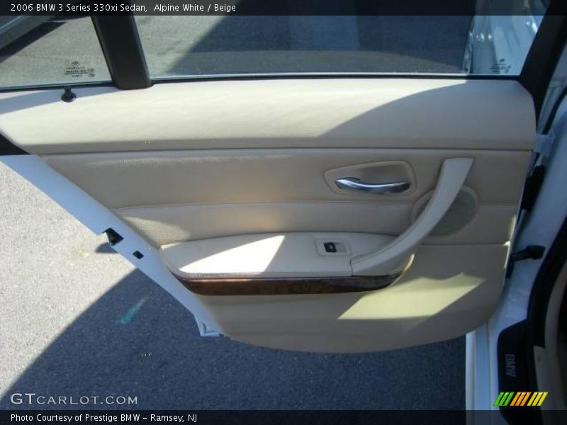 Alpine White / Beige 2006 BMW 3 Series 330xi Sedan