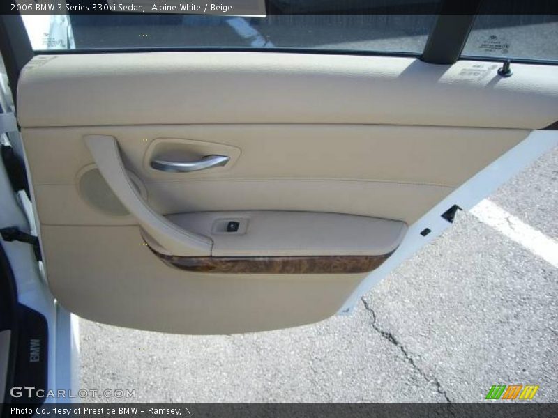 Alpine White / Beige 2006 BMW 3 Series 330xi Sedan