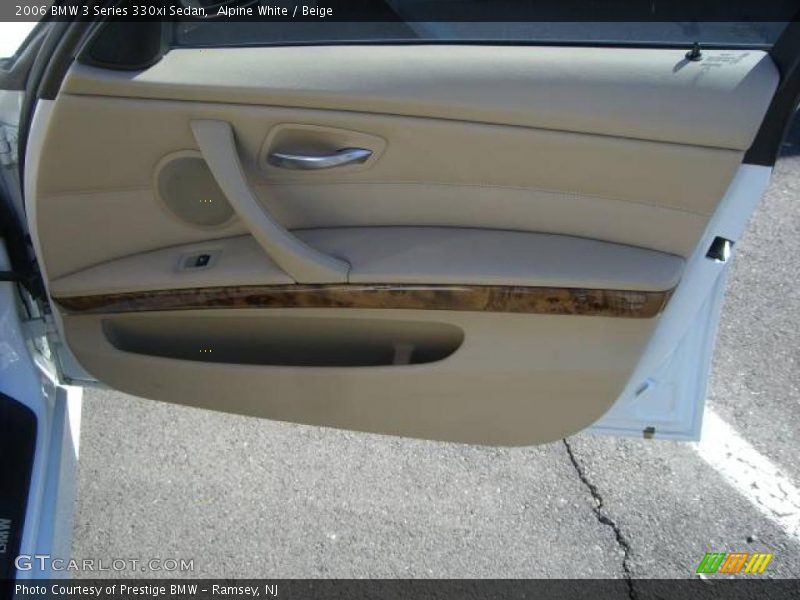 Alpine White / Beige 2006 BMW 3 Series 330xi Sedan