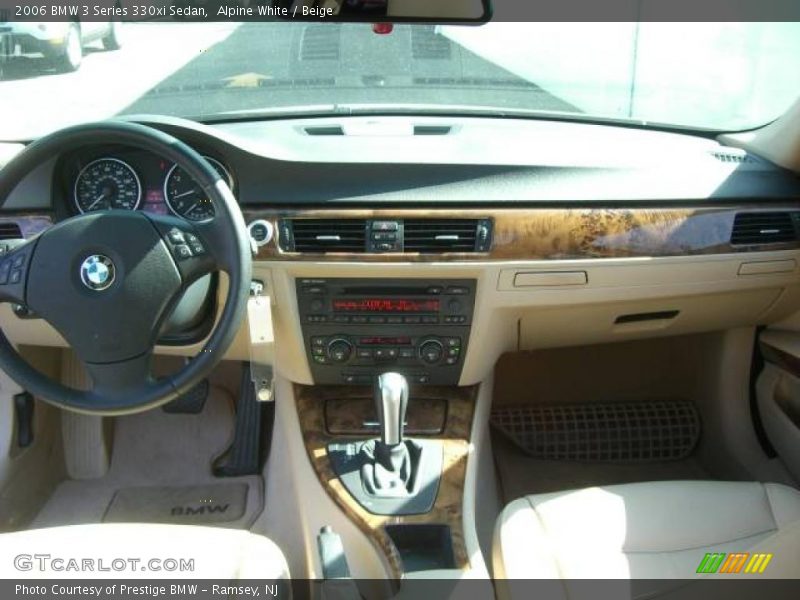 Alpine White / Beige 2006 BMW 3 Series 330xi Sedan