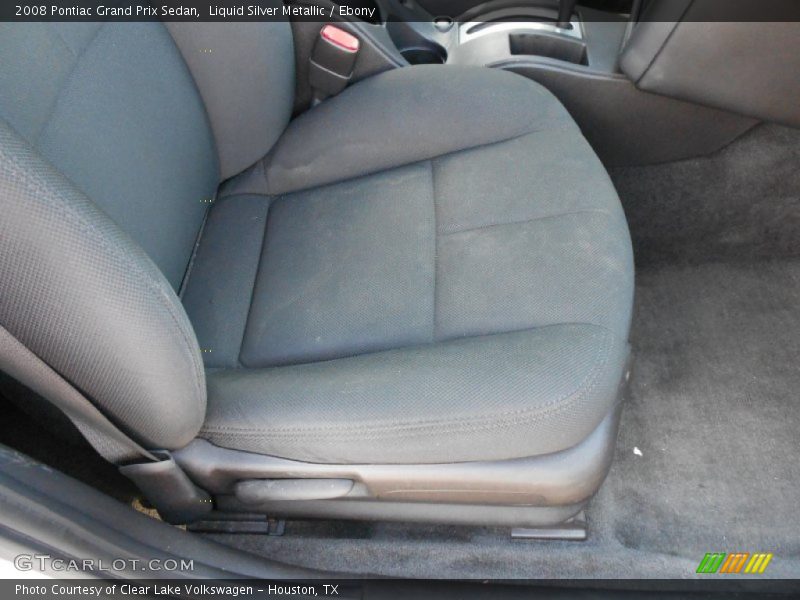 Liquid Silver Metallic / Ebony 2008 Pontiac Grand Prix Sedan