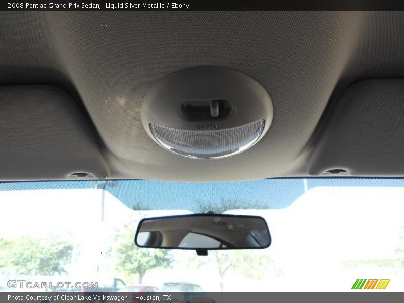 Liquid Silver Metallic / Ebony 2008 Pontiac Grand Prix Sedan