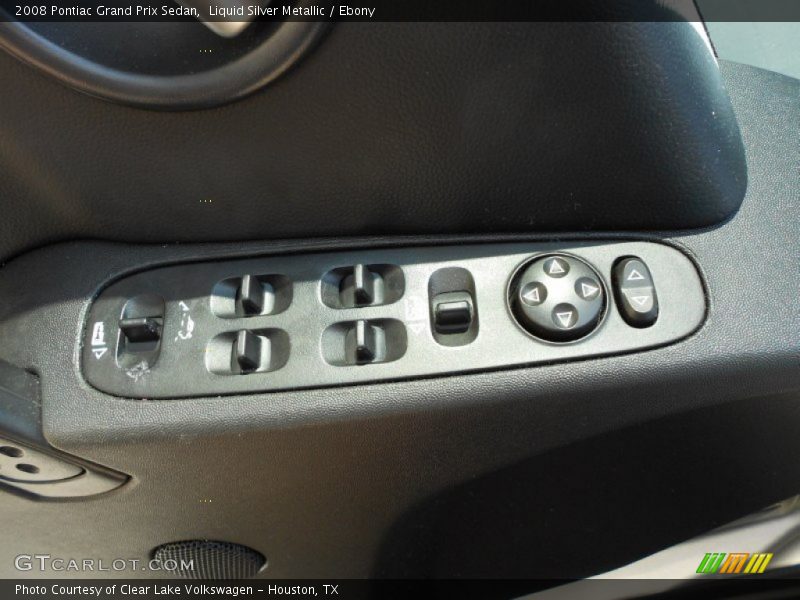 Liquid Silver Metallic / Ebony 2008 Pontiac Grand Prix Sedan