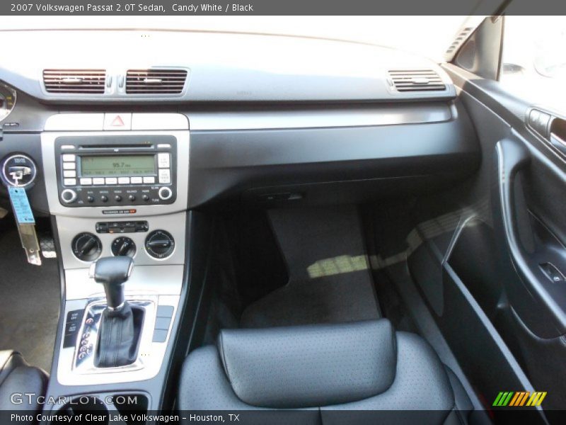 Candy White / Black 2007 Volkswagen Passat 2.0T Sedan