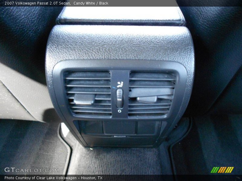 Candy White / Black 2007 Volkswagen Passat 2.0T Sedan