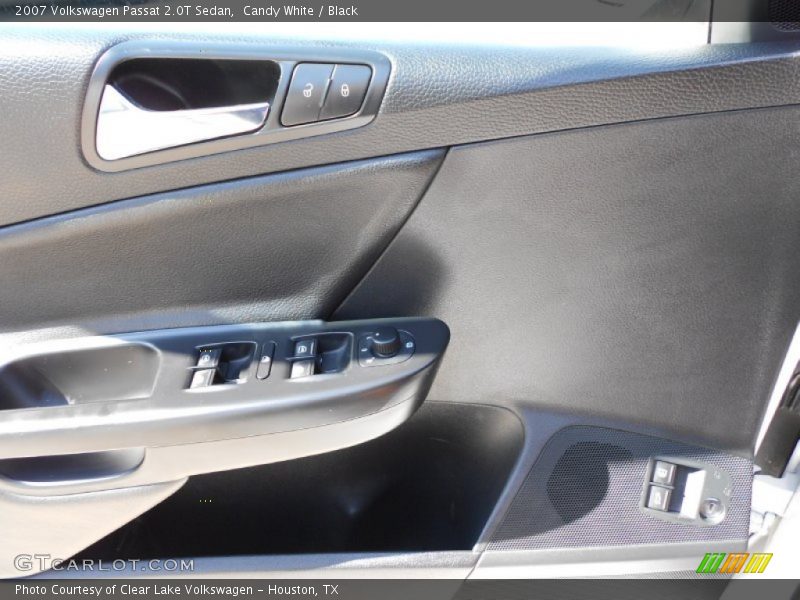 Candy White / Black 2007 Volkswagen Passat 2.0T Sedan
