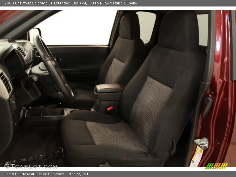 Deep Ruby Metallic / Ebony 2008 Chevrolet Colorado LT Extended Cab 4x4